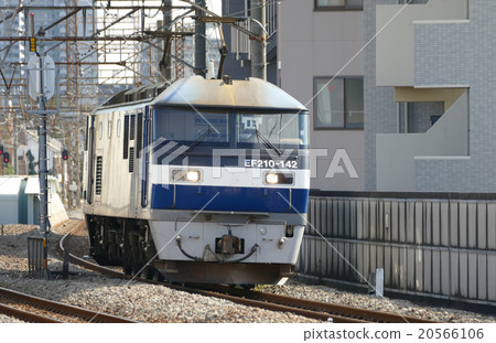 Freight train EF 210 single machine Hatchoba Station 20566106