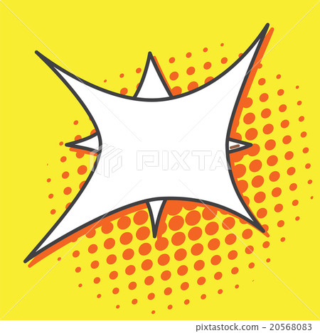 Pop art speech bubbles 20568083