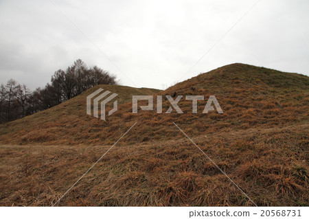 Koboriyama Kofun的歷史遺址（前部東北部的一個土墩 20568731