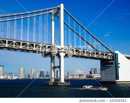 Rainbow Bridge in the blue sky Rainbow Bridge in the blue sky 20569361