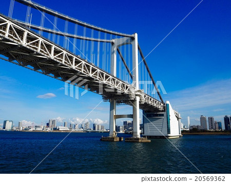 Rainbow Bridge in the blue sky Rainbow Bridge in the blue sky 20569362