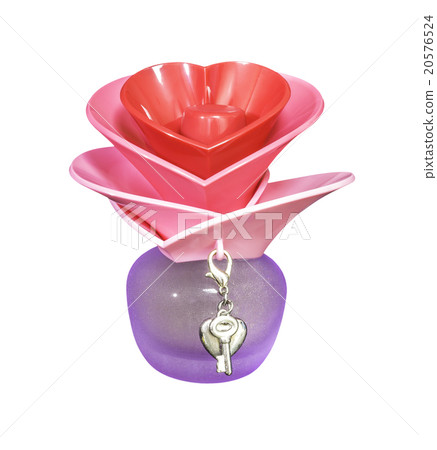 Perfume bottle isolated 20576524