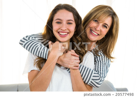 Happy mother and daughter Happy mother and daughter 20577498