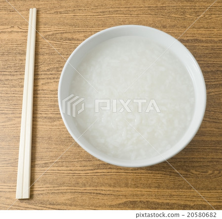 Asian Rice Porridge or Soft Boiled Rice 20580682