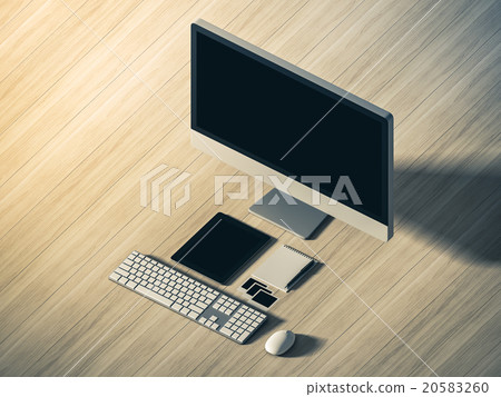 High angle view of a setting table High angle view of a setting table 20583260