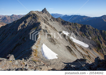 Spearhead (spear / Hotaka mountain range longitudinal run) 20584042