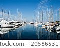 Harbuor with yachts and sailboats Saint Tropez  20586531