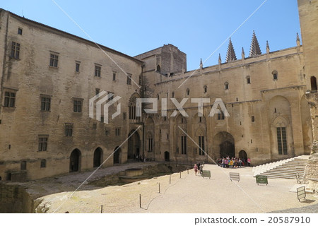 The Palais des Papes of the South of France Avignon The Palais des Papes of the South of France Avignon 20587910