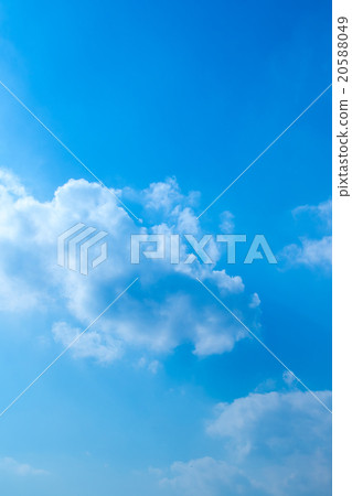 天空覆蓋藍天白色雲彩綜合性背景材料照片材料拷貝空間 20588049
