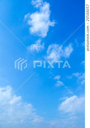 天空覆蓋藍天白色雲彩綜合性背景材料照片材料拷貝空間 20588057