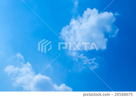 Sky Clouds Blue Sky White Clouds Synthetic Background Materials Photo Material Copy Space 20588075