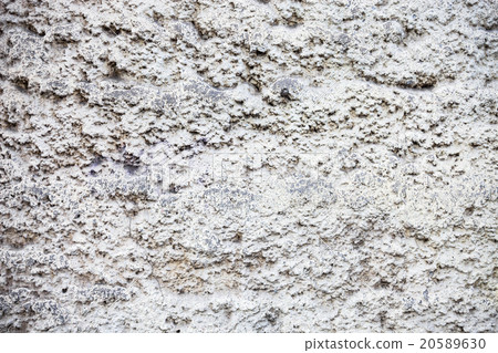 Whitewashed wall with rich and various texture Whitewashed wall with rich and various texture 20589630