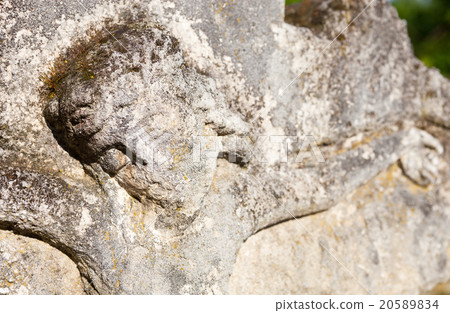 Old crucifix gravestone Old crucifix gravestone 20589834