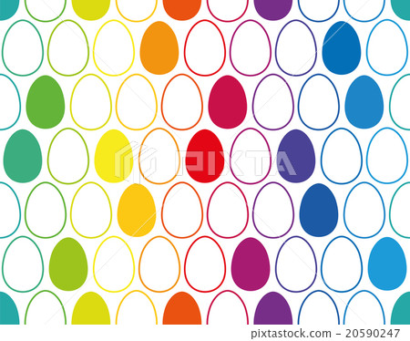 Easter Eggs Background Seamless Pattern Easter Eggs Background Seamless Pattern 20590247
