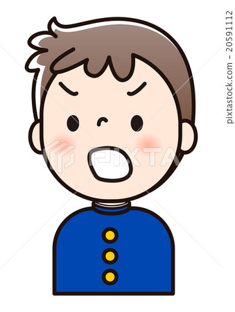 Male Junior High School Students - Facial Expressions 20591112