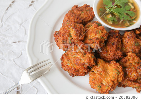 Thai fish cakes, selective focus, 20592396
