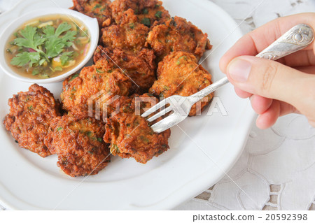 .Thai fish cakes, selective focus, 20592398