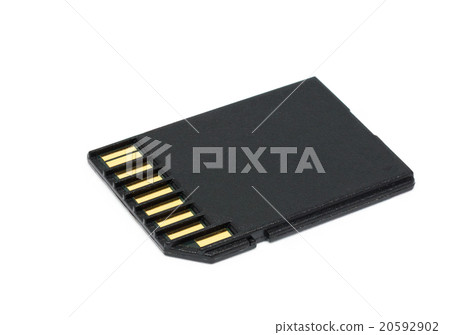 Macro pic of SD Card. 20592902