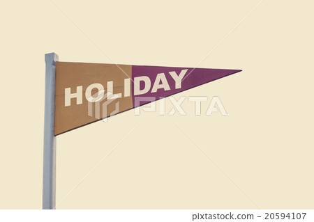 Inspiration quotes on wooden triangular flag 20594107