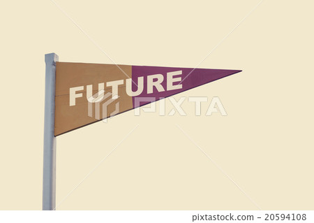 Inspiration quotes on wooden triangular flag 20594108
