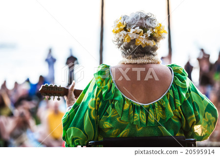 Hawaiian guitarist 20595914