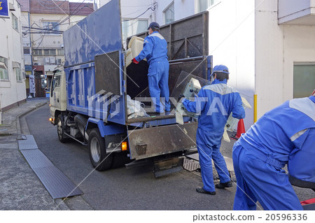 垃圾收集工作風景 20596336