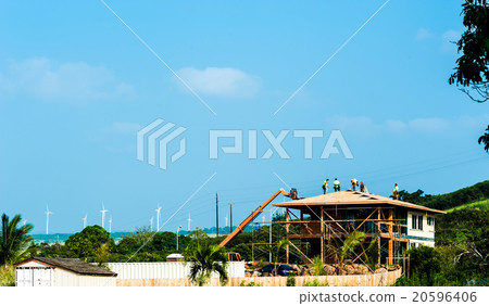 住房建築工地 20596406