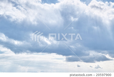 Light clouds through clouds 20597900