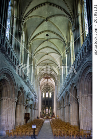 interior of Cathedral Notre Dame, Bayeux, France 20598131