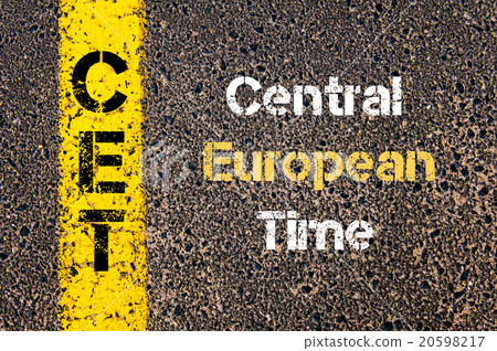 Business Acronym CET Central European Time 20598217