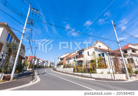 Suburban selling residential area Suburban selling residential area 20598405