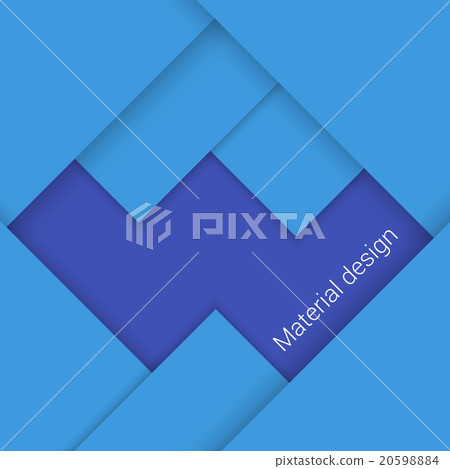 Vector Blue Illustration. - Stock Illustration [20598884] - PIXTA