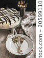 Sweet chocolate cake 20599110