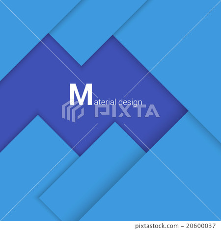 Vector Blue Illustration. - Stock Illustration [20600037] - PIXTA