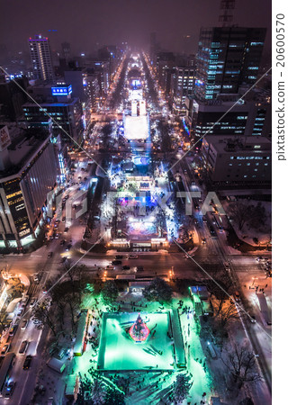 札幌電視塔的札幌冰雪節 20600570