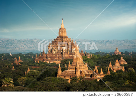 Ancient Ananda Temple at Bagan. Myanmar (Burma) Ancient Ananda Temple at Bagan. Myanmar (Burma) 20600597