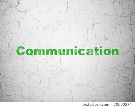 Advertising concept: Communication on wall 20600874
