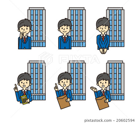 Businessman [Simple character series] 20602594