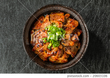 Pork bowl made from brand pork Delicious food of pork bowl Japan 20603106