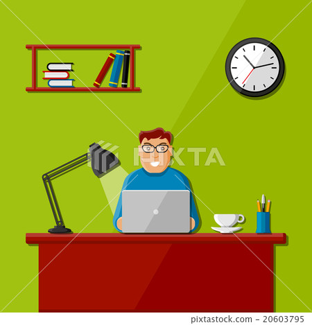 Man working in the office 20603795