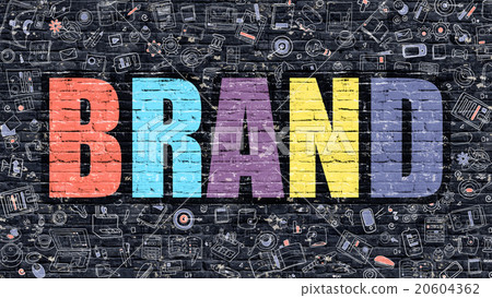 Brand Concept with Doodle Design Icons. 20604362