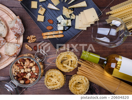 different cheese and bread different cheese and bread 20604820