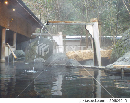 石結構的室外浴 20604943