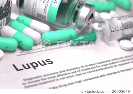 Lupus Diagnosis. Medical Concept. Lupus Diagnosis. Medical Concept. 20605649