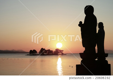 宍道湖夕陽 20606192