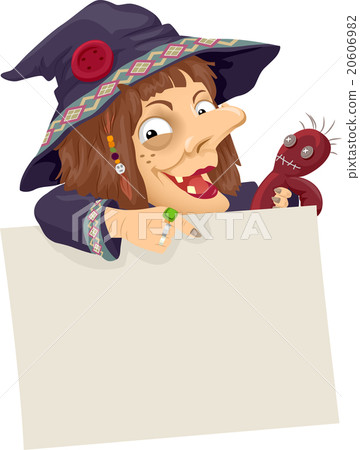 Witch Voodoo Doll Board Point Witch Voodoo Doll Board Point 20606982