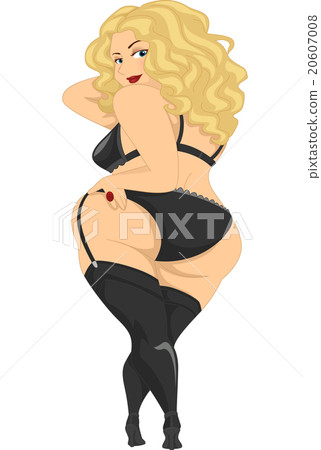 Girl Plump Boudoir Photography Pose 20607008