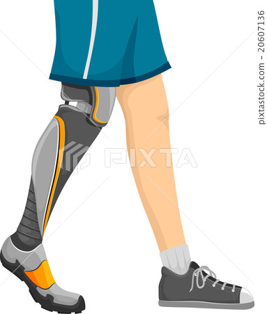 Cropped Feet Prosthetic Leg Cropped Feet Prosthetic Leg 20607136