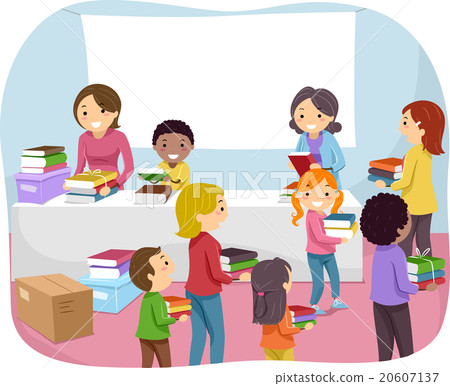 Stickman Kids Book Donation Stickman Kids Book Donation 20607137