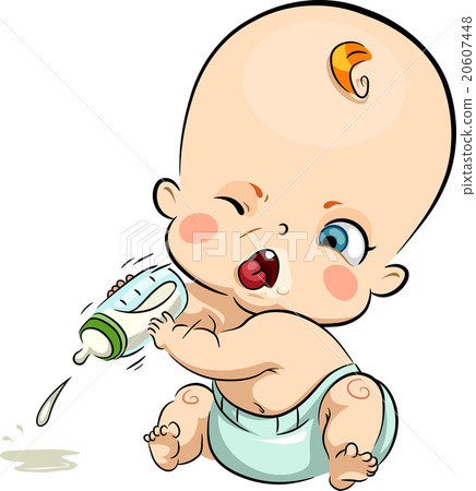 Baby Tantrum Throw Milk Baby Tantrum Throw Milk 20607448